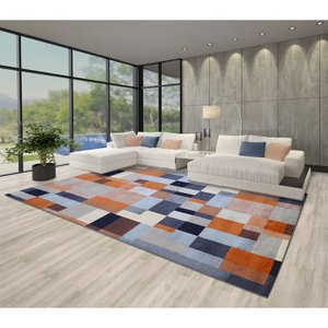 Tapete Tecido Adana Quadros 56/39 250cm X 350cm