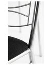 Ver imagem 3 de Cadeira Cromada com Reforço,tubo Grosso, Suporte 150 Kgs para Cozinha,sala de Jantar e Restaurante-a