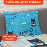 Jogo de Cama Infantil Lepper Batman Solteiro 2 Peças Microfibra Cinza - 6
