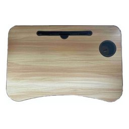 Mesinha Portátil P/ Notebook Dobrável de Cama com Porta Copo:madeira - 5