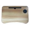 Mesinha Portátil P/ Notebook Dobrável de Cama com Porta Copo:madeira - 5