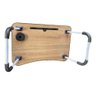 Mesinha Portátil P/ Notebook Dobrável de Cama com Porta Copo:madeira - 6