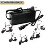 Fonte de Carregador de Bateria para Scooter Eletrica de Litio 67.2v 2ah - 5