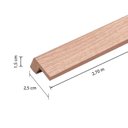Ver imagem 5 de Barra de Acabamento L Retomarfim 2,5cmX270cm 