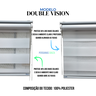 Persiana Rolo Double Vision C/ Régua Largura 1,75 X 2,20 Altura para Portas - 7