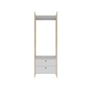 Ver imagem 6 de Guarda-roupa Closet Solteiro Modulado 1 Cabideiro e 2 Gavetas 63,6cm Magno