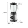 Liquidificador Electrolux 700W com Copo de Vidro Truflow Experience EBS30 - 220V - 6