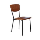 Ver imagem 1 de Cadeira Fixa Estofada Vintage Retrô