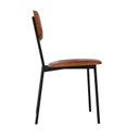 Ver imagem 7 de Cadeira Fixa Estofada Vintage Retrô