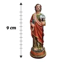 Ver imagem 2 de Imagem de São Judas Tadeu de Resina - 9 cm