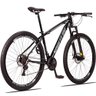 BICICLETA SPACELINE 29/15 MARCHAS SHIMANO – PRETO C/ PRATA - 3