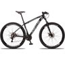 BICICLETA SPACELINE 29/15 MARCHAS SHIMANO – PRETO C/ PRATA - 1