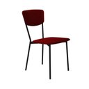 Ver imagem 1 de Cadeira Fixa Estofada Vintage Retrô