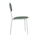 Ver imagem 7 de Cadeira Fixa Estofada Vintage Retrô