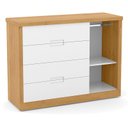 Ver imagem 6 de Quarto de Bebe 4 Portas Tutto New Freijó com Capitonê New Boucle - Matic