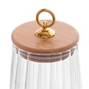 Ver imagem 3 de Porta Mantimento de Vidro Borossilicato com Tampa de Bambu Classic 650ml - Wolff