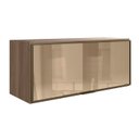 Ver imagem 1 de Armario Aereo Basculante Vidro Mdf 80 Cm Kali 1634161 Carvalho Toq Nicioli