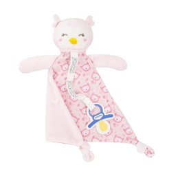 Naninha para Bebê Menina Coruja Rosa - Pimpolho - 1