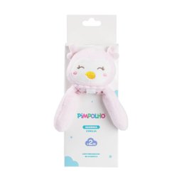 Naninha para Bebê Menina Coruja Rosa - Pimpolho - 2