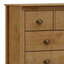 Ver imagem 5 de Cômoda para Quarto 125cm 7 Gavetas Lázio Freijó F07 - Mpozenato