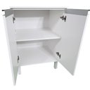 Ver imagem 5 de Balcão Bancada Multiuso com Tampo Cozinha Lavanderia 60cm