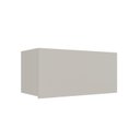Ver imagem 2 de Armário Aéreo 80cm 1 Porta Basculante Cozinha Lisboa Branco/Off White
