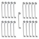 Ver imagem 1 de Alça Barra de Apoio 60cm Inox Kit 20 Unidades Gestante Idoso Deficiente Corrimao Segurança Acessibil