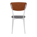 Ver imagem 2 de Cadeira Fixa Estofada Vintage Retrô com 2 Unidades