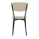 Ver imagem 2 de Cadeira Fixa Estofada Vintage Retrô com 4 Unidades