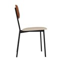 Ver imagem 7 de Cadeira Fixa Estofada Vintage Retrô com 4 Unidades