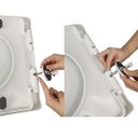 Ver mais imagens de Tampa de Vaso Soft Close Fechamento Suave Assento Sanitario Fecha Devagar Banheiro Privada Lavabo Se