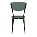 Ver imagem 2 de Cadeira Fixa Estofada Vintage Retrô com 4 Unidades