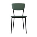 Ver imagem 6 de Cadeira Fixa Estofada Vintage Retrô com 4 Unidades