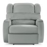 Poltrona do Papai Sala de Cinema Reclinável Kylie Power Elétrica USB PU Cinza G23 Gran Belo Kylie Po - 2