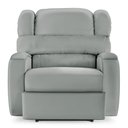 Ver imagem 2 de Poltrona do Papai Sala de Cinema Reclinável Kylie Power Elétrica USB PU Cinza G23 Gran Belo Kylie Po