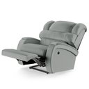 Ver imagem 7 de Poltrona do Papai Sala de Cinema Reclinável Kylie Power Elétrica USB PU Cinza G23 Gran Belo Kylie Po