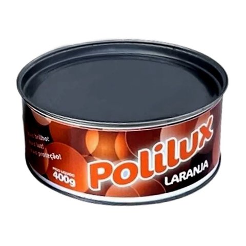 Cera Pastosa Polilux para Móveis Madeira Lata Laranja 400g