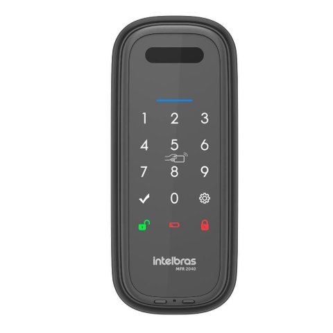 Fechadura Digital Inteligente Mfr 2040 - Palm de Sobrepor por Palma da Mão para Portas de Madeira