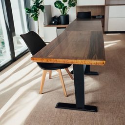 Mesa Escritório Escrivaninha Madeira Maciça 1,30m - 2