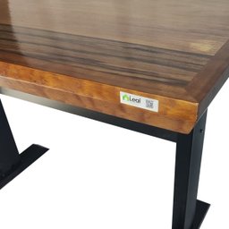 Mesa Escritório Escrivaninha Madeira Maciça 1,30m - 3