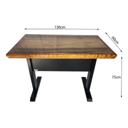 Mesa Escritório Escrivaninha Madeira Maciça 1,30m - 5