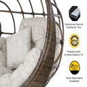 Ver imagem 4 de Balanço Alumínio Hungria Conforto e Qualidade Pedra Ferro