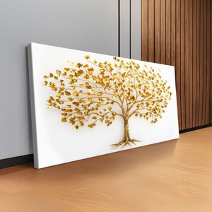 Quadro Arvore da Riqueza: Borda Infinita/ 150x75