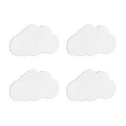 Kit 4 Luminarias de Parede Nuvem com Led - 1