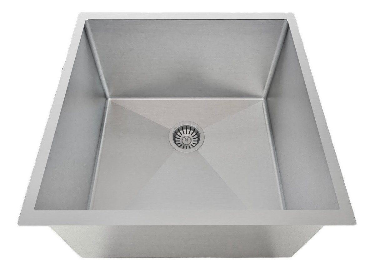 Cuba para Cozinha Retângular Dupla Linha Reta Inox 79,5x40x23 e