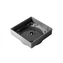 Ver imagem 3 de Ralo Oculto Invisível Quadrado 10x10 Cm Cinza Seca Piso e