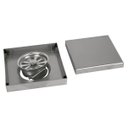 Ver imagem 1 de Ralo Oculto Square Inox 12x12cm Cromado Smart Depot
