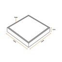 Ver imagem 2 de Ralo Oculto Square Inox 12x12cm Cromado Smart Depot
