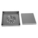 Ver imagem 5 de Ralo Oculto Square Inox 12x12cm Cromado Smart Depot