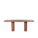 Ver mais imagens de Conjunto de Jantar Mesa Retangular Lintz com 8 Cadeiras Dakota - Canella C/ Caramelo